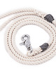 smycze i obroże dla psów i kotów Smycz Natural Silver classic 3
