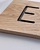 napisy dekoracyjne i tabliczki Litery scrabble, z drewna, drewniana krzyżówka 7