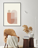 grafiki i ilustracje PLAKAT abstrakcyjny geometryczny minimalistyczny  1