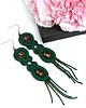 kolczyki soutache Zielone kolczyki sutasz 2 - kolekcja Glamour 1