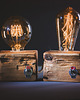lampy stołowe Lampa wooden cube 2