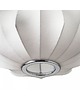 lampy wiszące Lampa Wisząca Lampa Jedwabna Seta Biała 45 cm 4