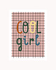 obrazy i plakaty do pokoju dziecięcego Plakat Cool girl 1
