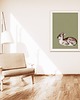 plakaty Plakat Jesienny Jeleń na ścianę A3 Minimalistyczny Plakat nowoczesny 3