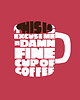 plakaty Plakat Twin Peaks - Damn Fine Coffee 2