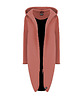 bluza z kapturem damska Płaszczobluza No.2 Marsala 1