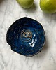 pojemniki na biżuterię Ceramiczna Miseczka Skorupka na Biżuterię Granatowa Cudo Oceanu 2