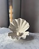 pojemniki na biżuterię Ceramiczna Muszla Muszelka Skarbiec z Perłą na Biżuterię Pearl White 2