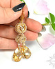 kolczyki swarovski Golden Shadow II,kolczyki z kryształami Swarovski 2