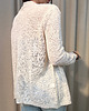 swetry damskie  Narzutka siatka Beige 2