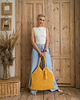 torby na ramię Makramowa torebka Beach Bag L żółta 8