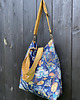 torby XXL Torba na ramię XXL - print jesienne kwiaty 3