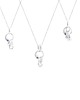 wisiory SMOOTH GEMstone long / silver necklace 4