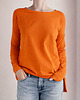 bluzki z długim rękawem damskie Wąski rękaw bluzka Pomarańczowa 3