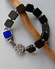 bransoletki srebrne -turmaliny i lapis-bransoletka- 2