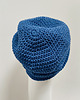 czapki damskie Czapka przejściowa cienka beanie smerf bawełna S/M blue 4