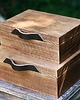 księgi gości i albumy ślubne Skrzynka rustykalna  na zdjęcia 13 x 18 5