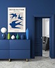 plakaty PLAKAT ptaki , abstrakcja, matisse, niebieski 4