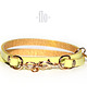bransoletki skórzane flo banana/lemon & gold bransoletka skórzana 3