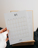 kalendarze i plannery Kalendarz 2024 stojący GOLD 9