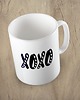 kubki Kolorowy kubek z hasłem XOXO nr 0 1 - mix kolorów 1