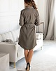 sukienki midi damskie Khaki Marbella 2