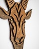 Ozdoby na ścianę Goat- Koza drewniana, Boho nowoczesna dekoracja ścienna 3d 2