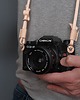 akcesoria różne Pasek z naturalnej skóry do aparatu fotograficznego, lornetki lub lunety. 1