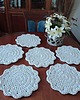 podkładki do kuchni Komplet podkładek ze sznurka 6szt 30cm 2