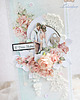 kartki scrapbooking Kartka ślubna pamiątka "AmidstTheRoses 2" GOTOWA 1