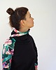 bluza z kapturem damska Bluza z golfem - Tropikalne Kwiaty 1