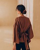 bluzki kimonowe damskie ORAH wrap linen kimo 2
