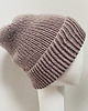czapki damskie Czapka beanie z wywinięciem uniwersalna ręcznie robiona 4