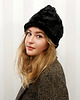 czapki damskie CZAPKA CHAPOOSIE Black Furry 3