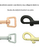 smycze i obroże dla psów i kotów SMYCZ PRZEPINANA dla psa RÓŻOWA LODY 500cm 5m szerokość taśmy 2cm 2