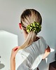 gumki do włosów Gumka jedwabna, scrunchie, frotka soczyste jabłko MAXI 3