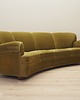 sofy i szezlongi Sofa welurowa zielona, duński design, lata 60, produkcja: Dania 3