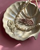 chokery Perły z krewetką czyli naszyjnik choker z ręcznie uszytą langustą 2