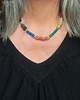 korale Modnie i unikatowo Naszyjnik ze specjalnego mixu minerałów handmade 2