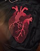 naszywki na ubrania ANATOMICZNE SERCE - duża naszywka 1