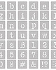 tapety i naklejki ścienne Szablon malarski  // 100 mm  // Typewriter Małe 2