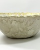 umywalki Ceramiczna umywalka biało-beżowa Rozlane mleko 3